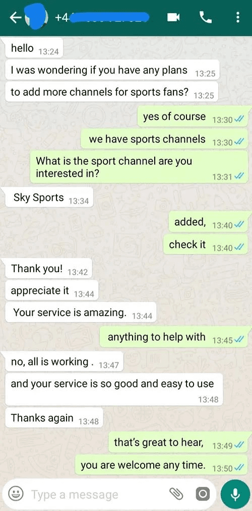 IPTV subscription for streaming without interruptions