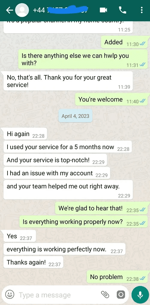 IPTV subscription with secure and reliable servers